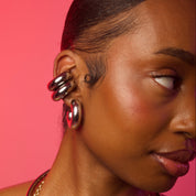 NOLA HOOP EARRING SILVER