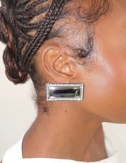 IMANI SILVER EARRING