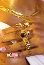 LISA RING PURPLE