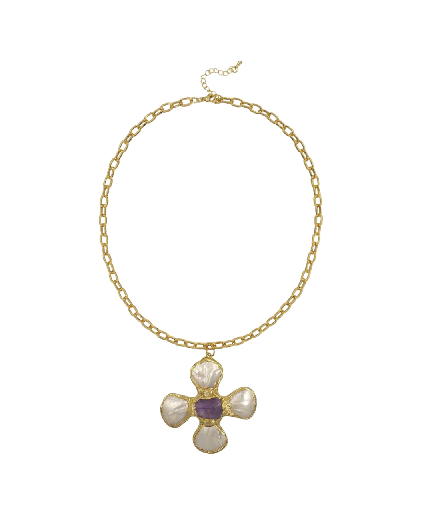 CELESTE NECKLACE PURPLE