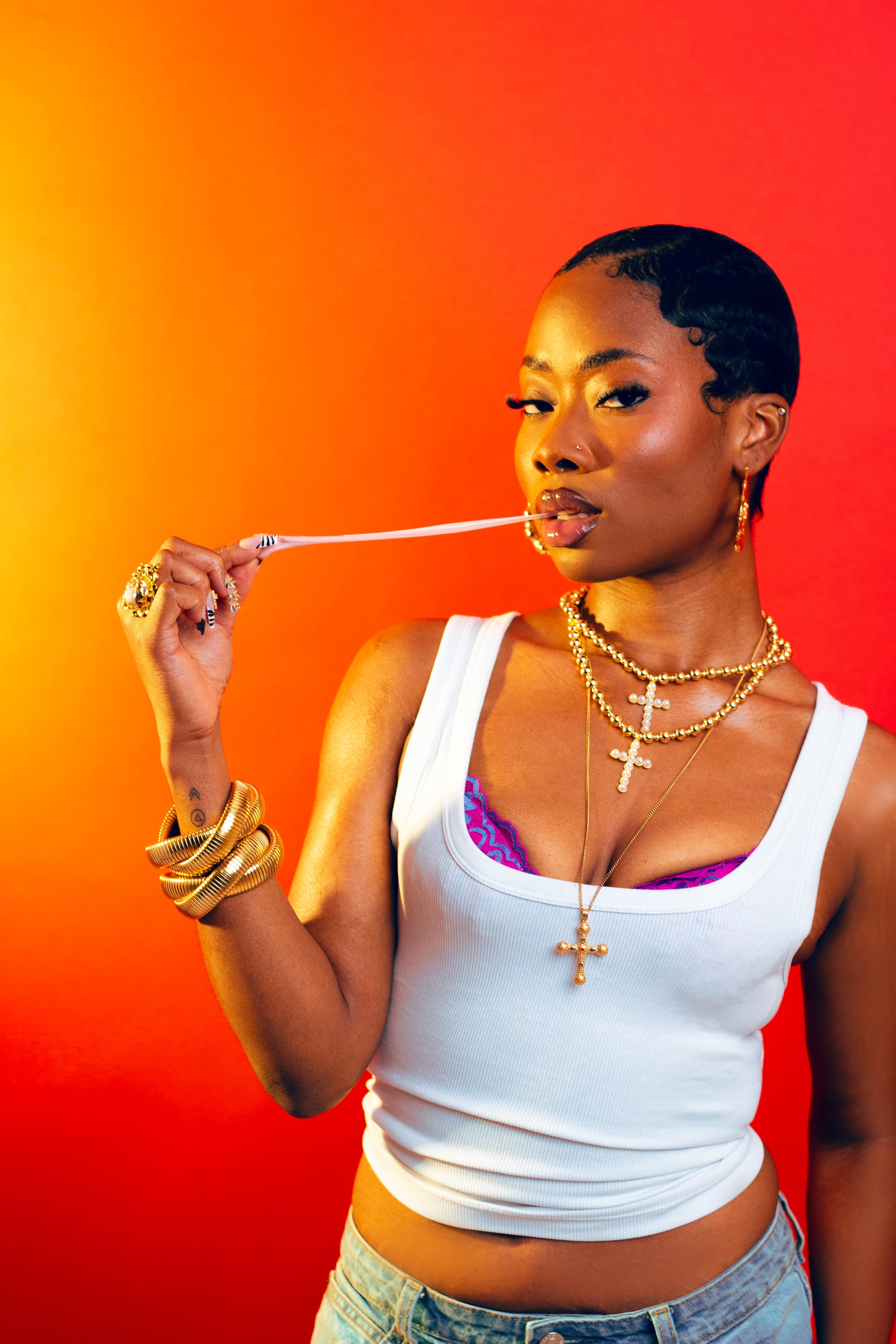 TYRA BANGLE GOLD