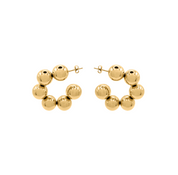 KIYI GOLD HOOPS