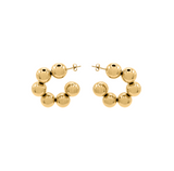 KIYI GOLD HOOPS
