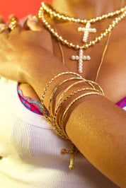 ERIKA BANGLES GOLD