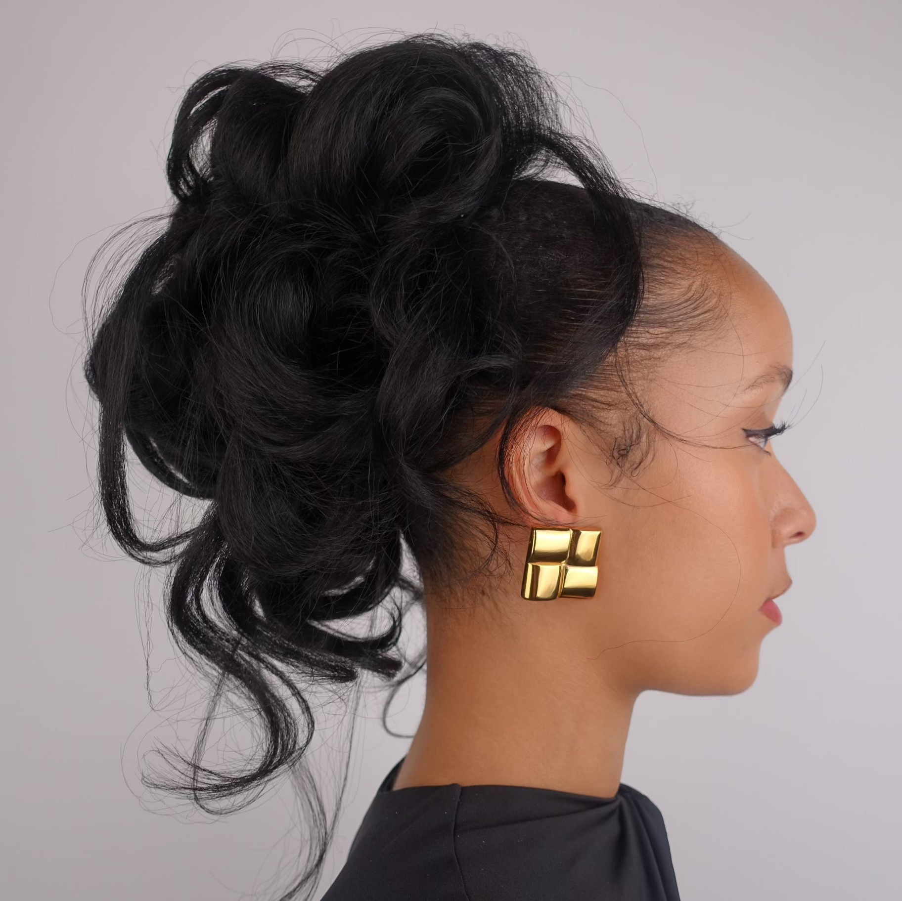 HALLE GOLD EARRING