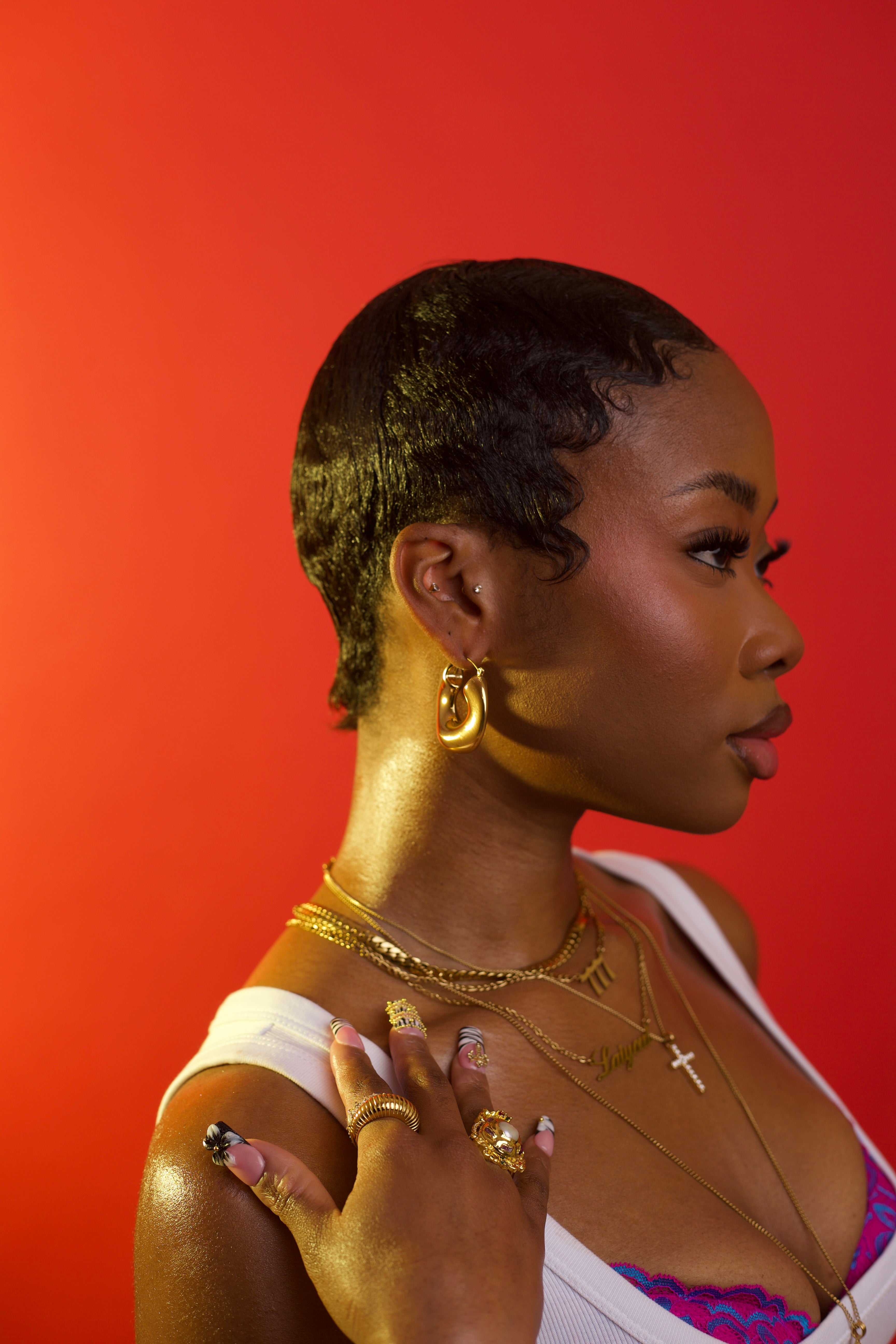 BRANDY HOOPS GOLD