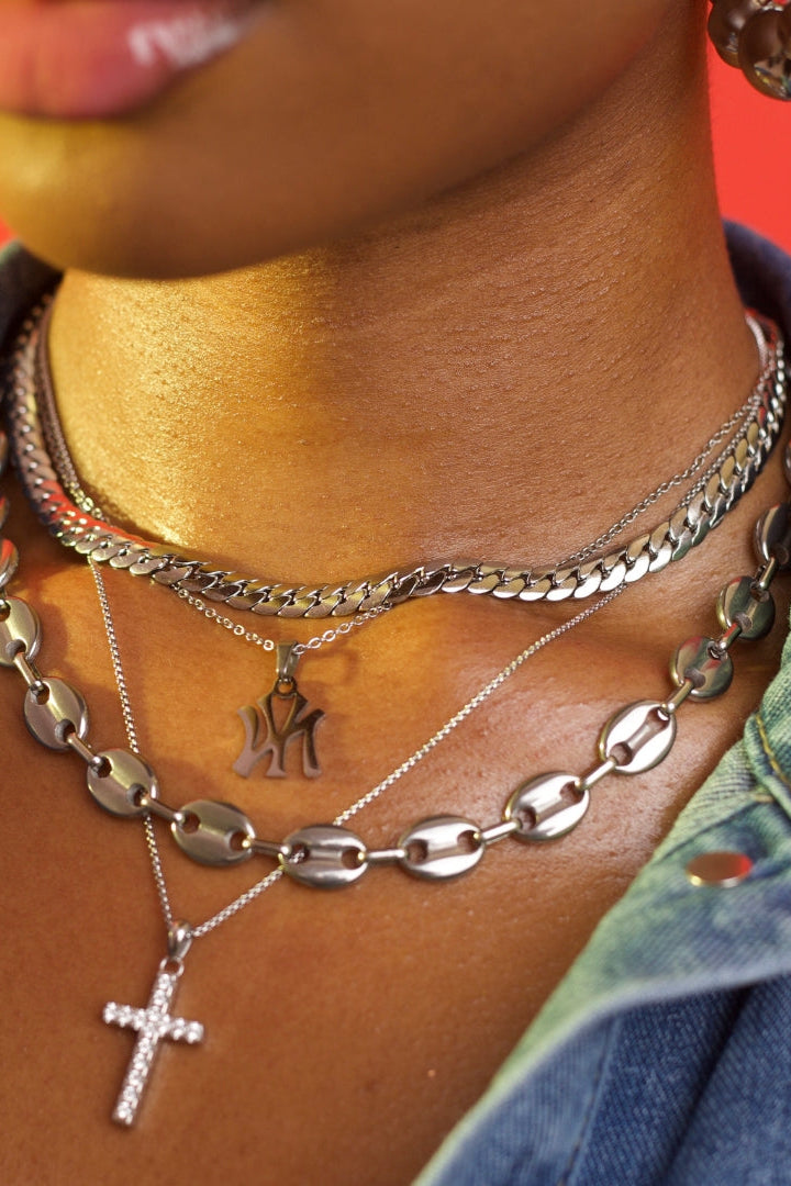 NEW YORK NECKLACE SILVER