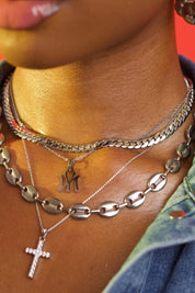 NEW YORK NECKLACE SILVER