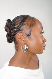 KIARA SILVER HOOPS