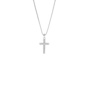 CROSS NECKLACE SILVER