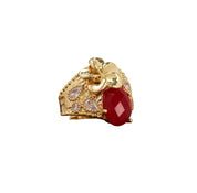 LISA RING RED