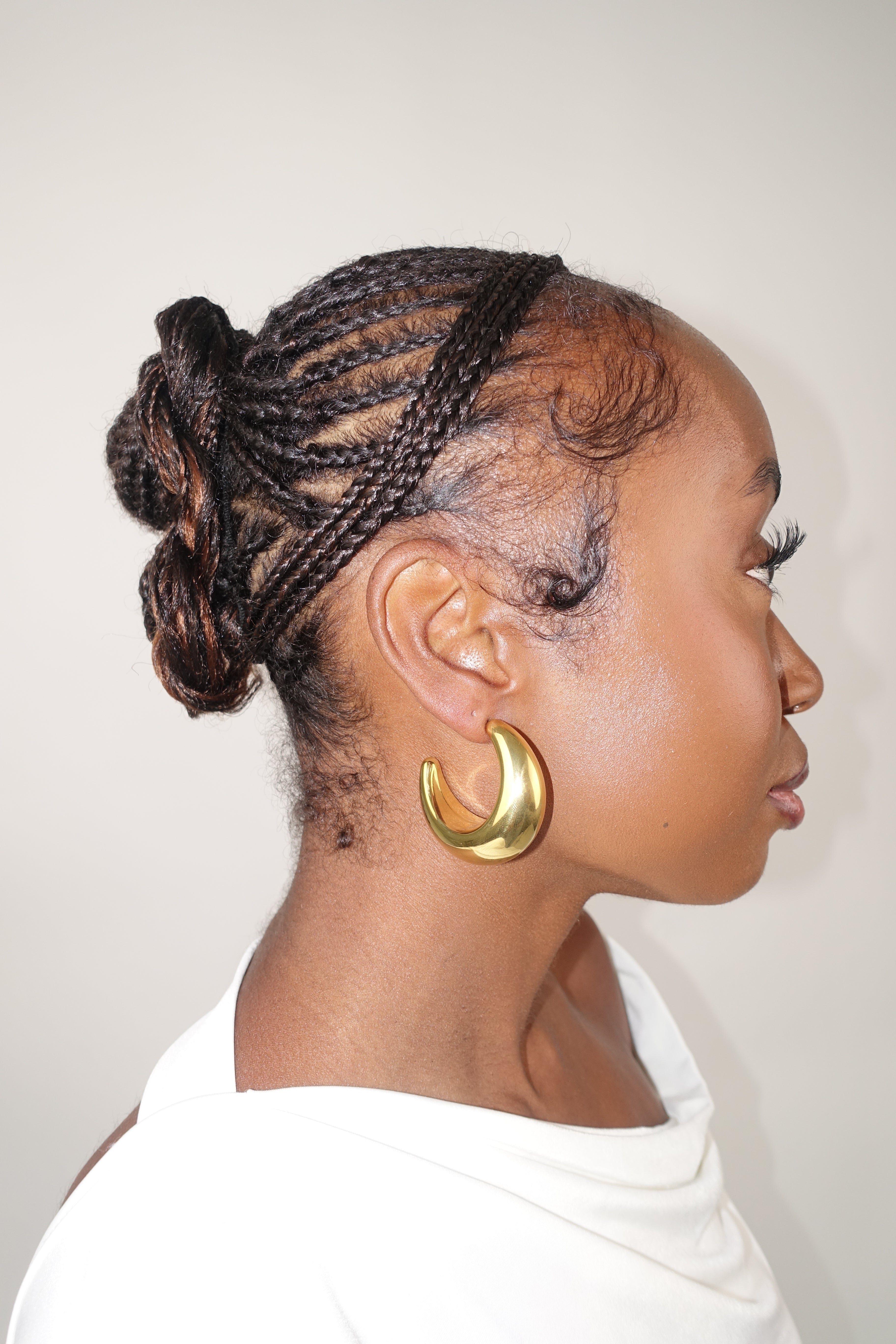 KIARA GOLD HOOPS