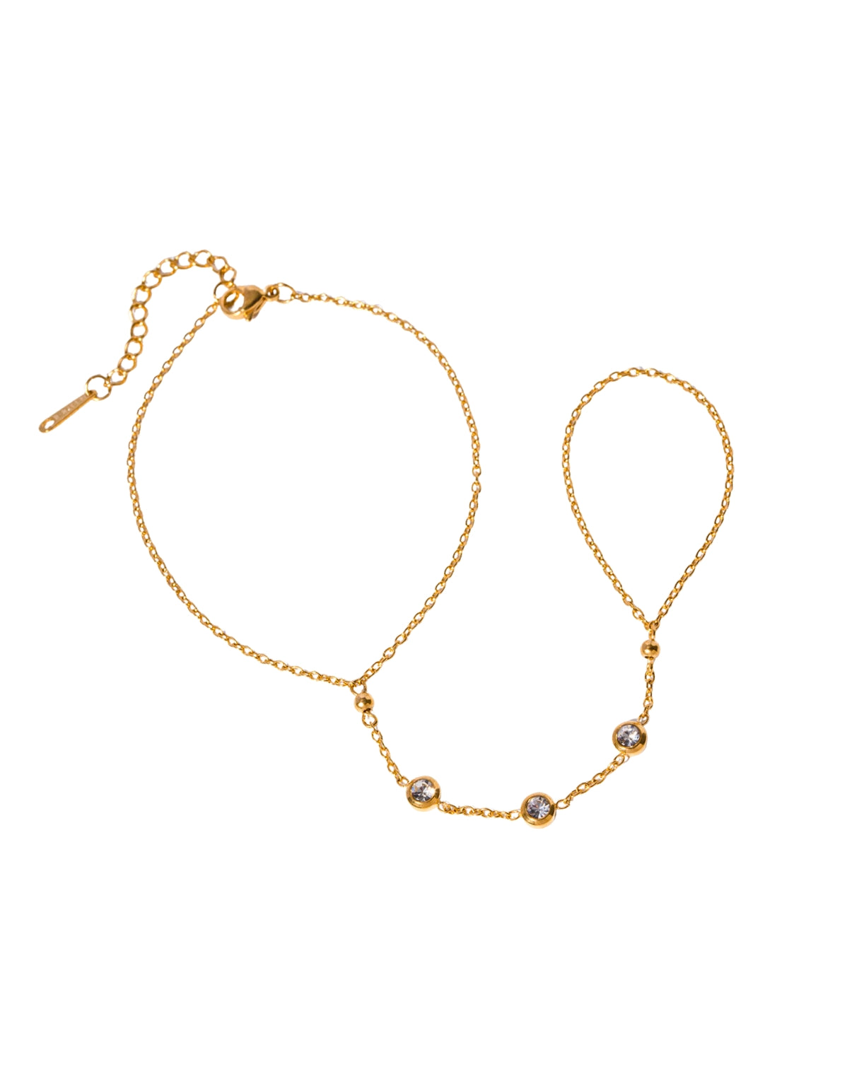 ZIRCON HAND CHAIN