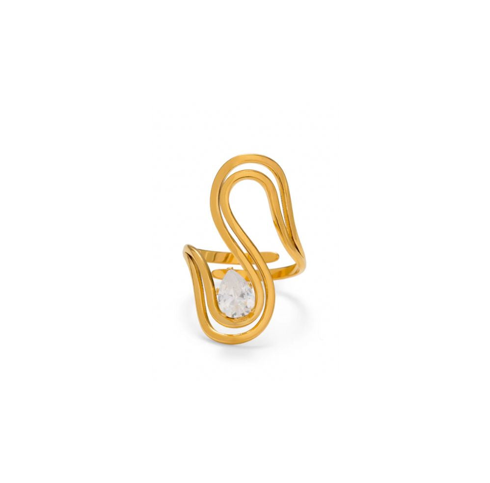 KELLY ZIRCON RING GOLD