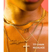 777 CHAIN NECKLACE GOLD