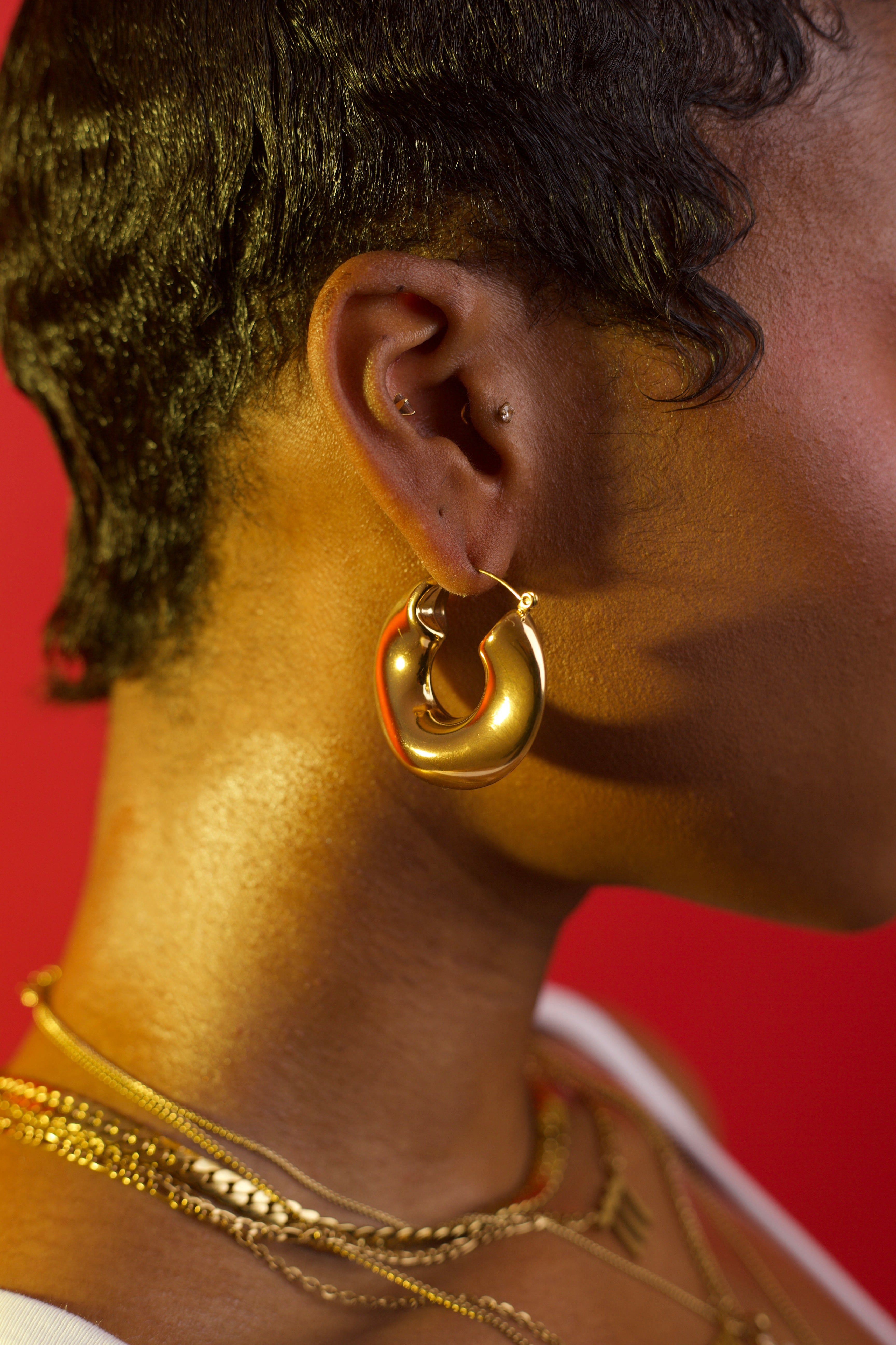 BRANDY HOOPS GOLD