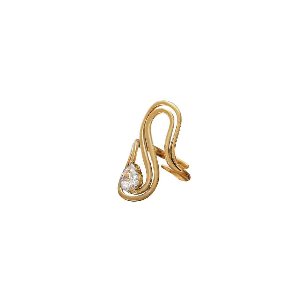 KELLY ZIRCON RING GOLD