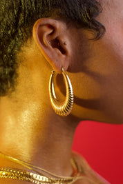 JADA HOOP GOLD
