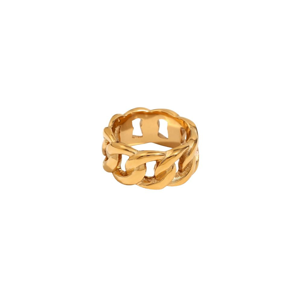 TATIYANA CHAIN RING GOLD
