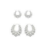 AMOI CREOLE HOOPS SET