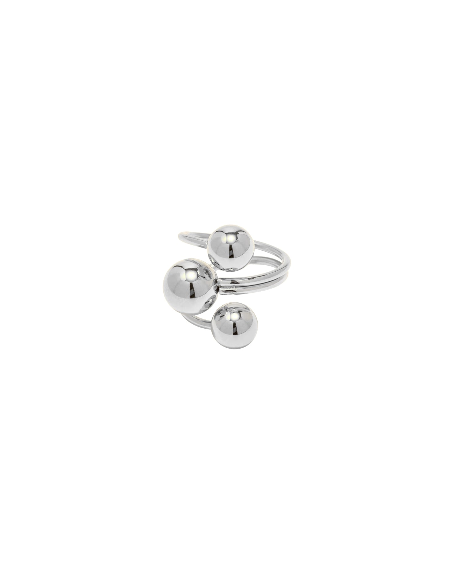 BALL RING SILVER