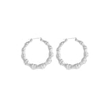 MEDIUM BAMBOO HOOPS