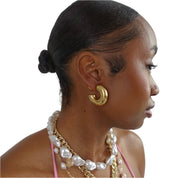 NOLA HOOP EARRING GOLD