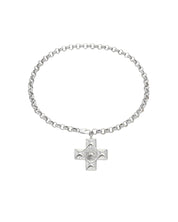 CHUNKY CROSS SILVER