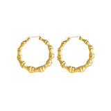 LARGE BAMBOO HOOPS