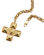 CHUNKY CROSS GOLD