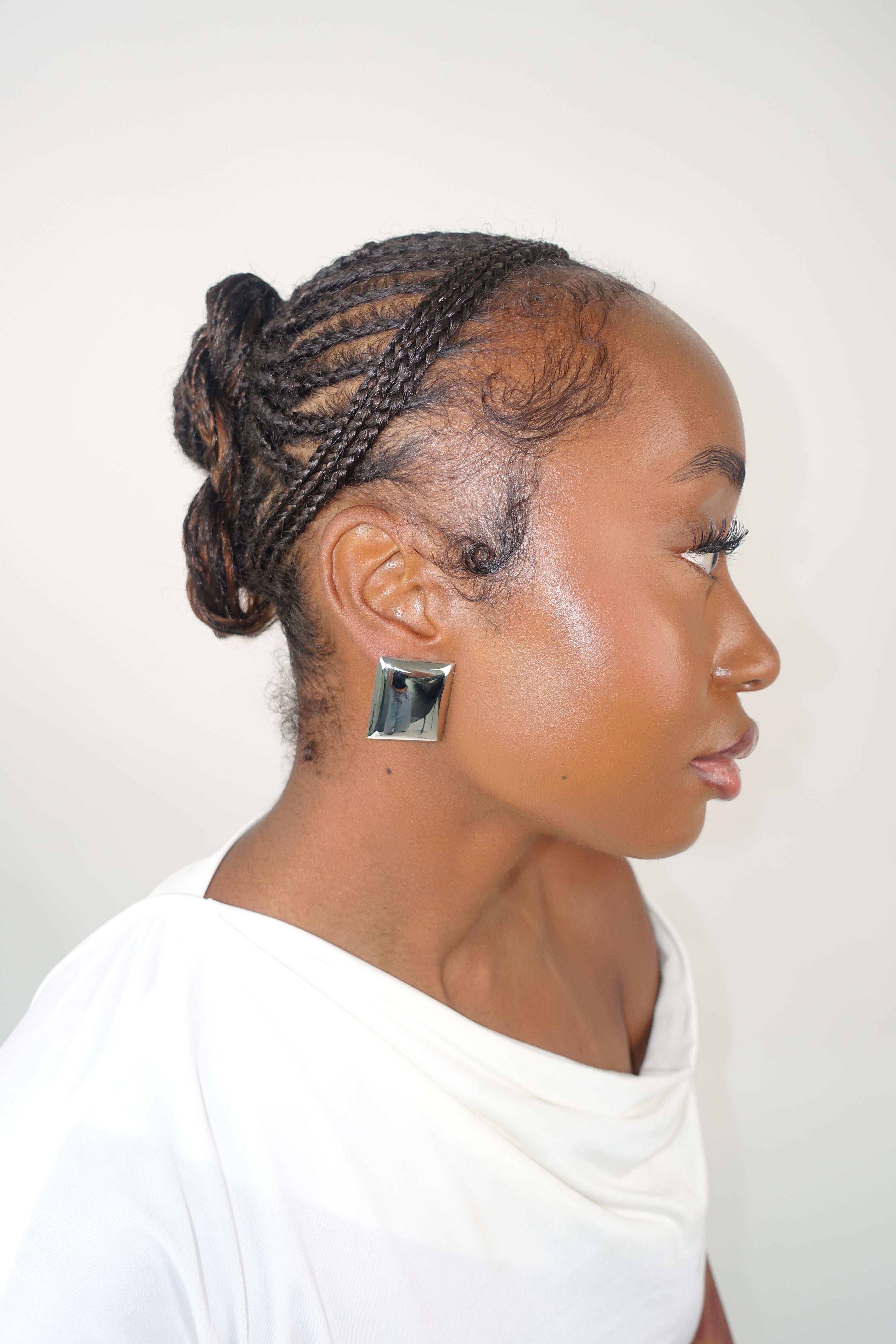 MAYA SILVER EARRING