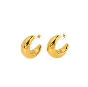 KIARA GOLD HOOPS