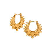 MINI AMOI CREOLE HOOPS GOLD