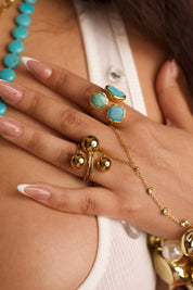 BALL RING GOLD