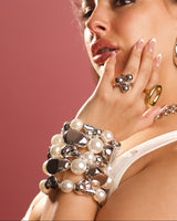 IVY PERLA BRACELETS SILVER