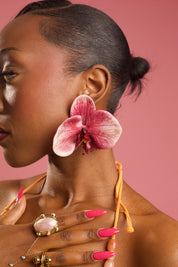 ORCHIDA EARRING PURPLE