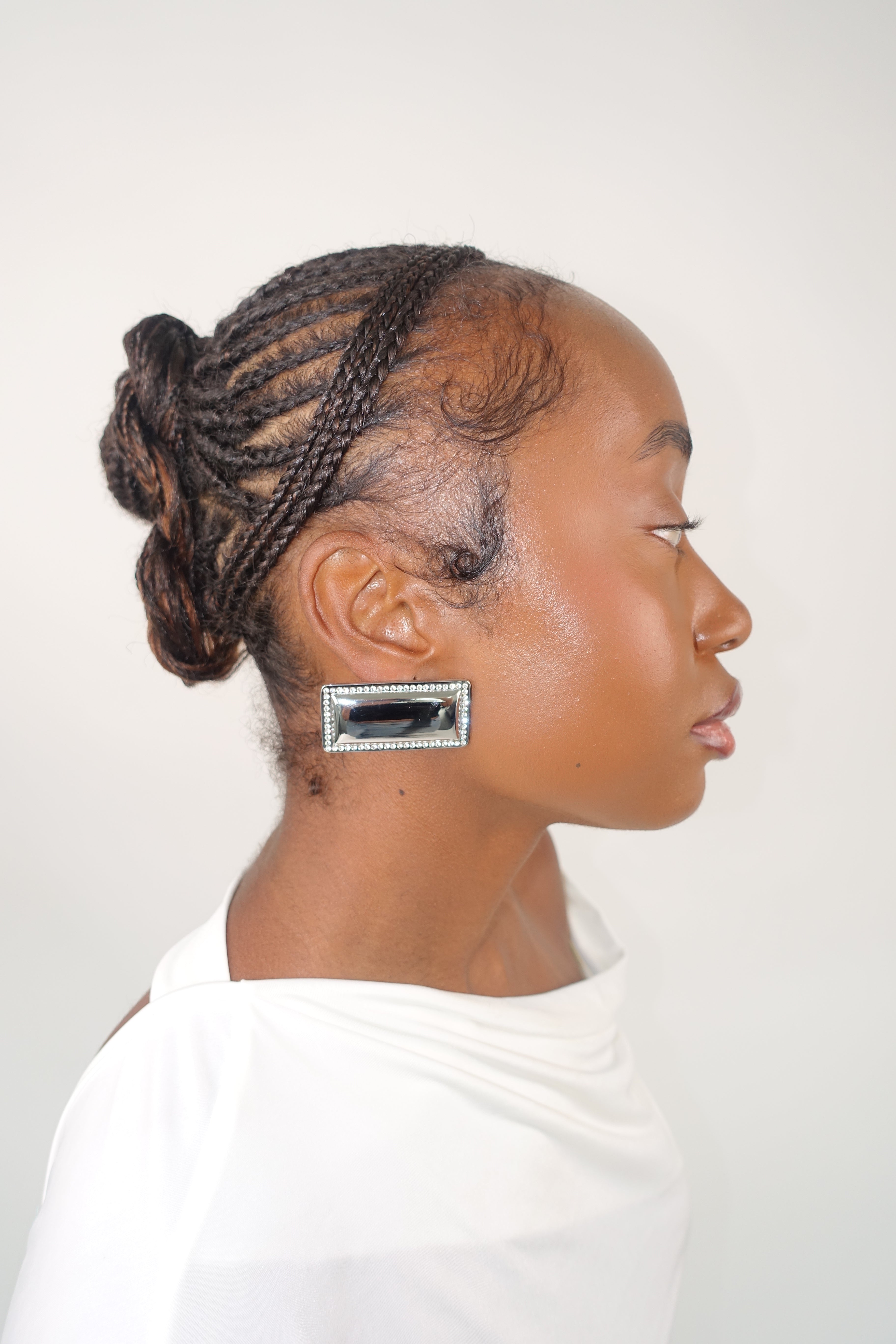IMANI SILVER EARRING
