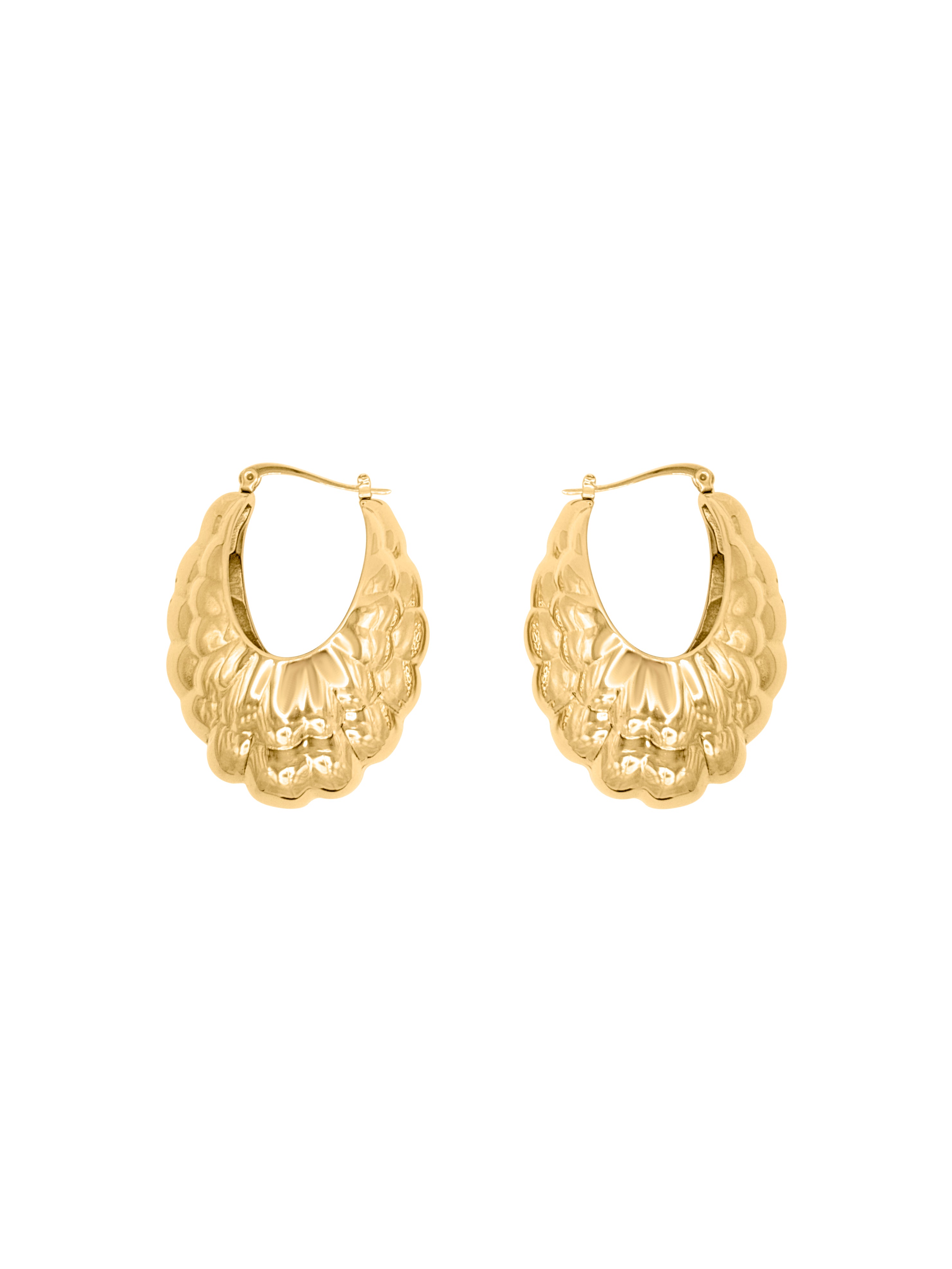 DANKI GOLD HOOPS