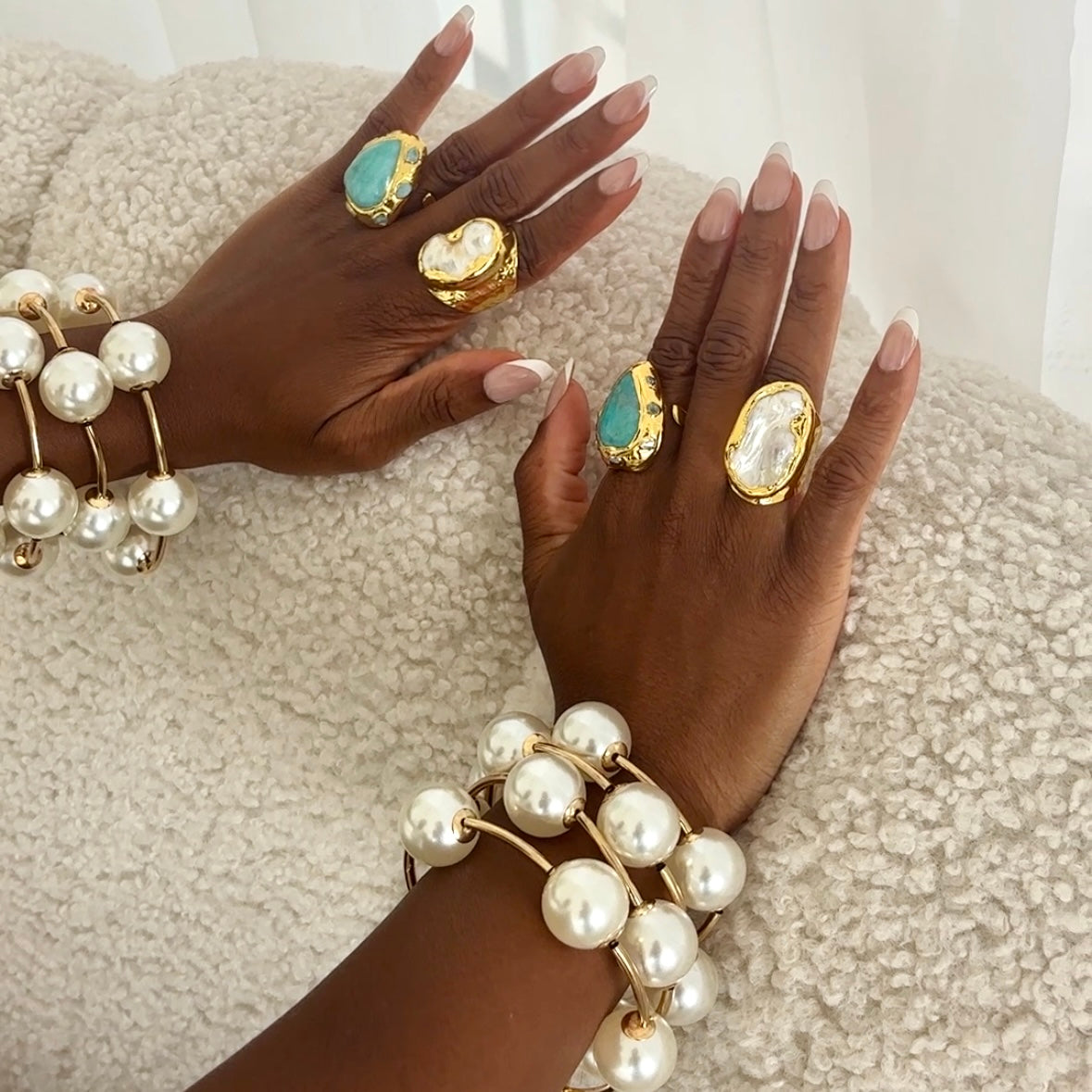 TALIA BRACELETS PEARL