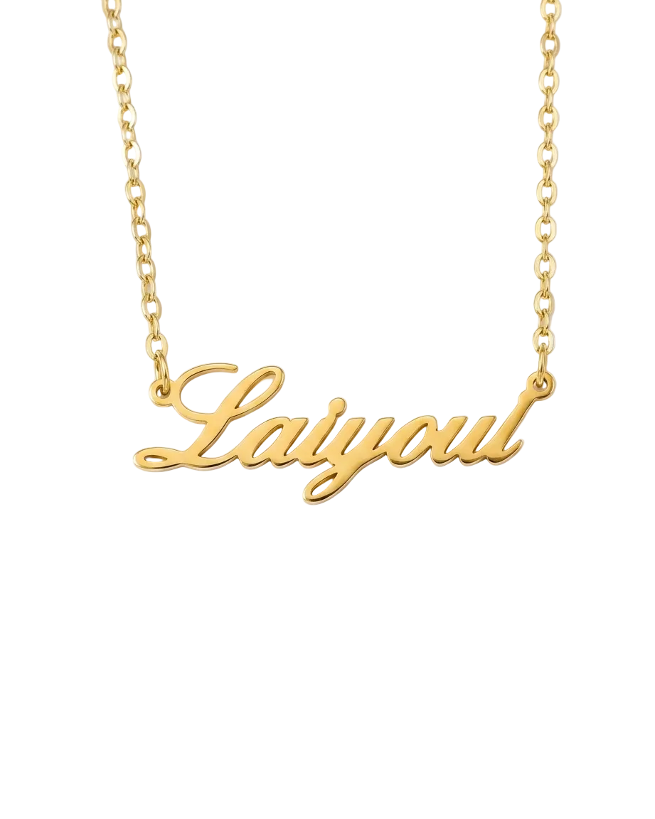 PERSONALISED NAMEPLATE NECKLACE