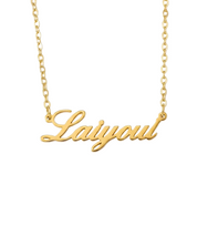 PERSONALISED NAMEPLATE NECKLACE