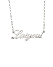 PERSONALISED NAMEPLATE NECKLACE