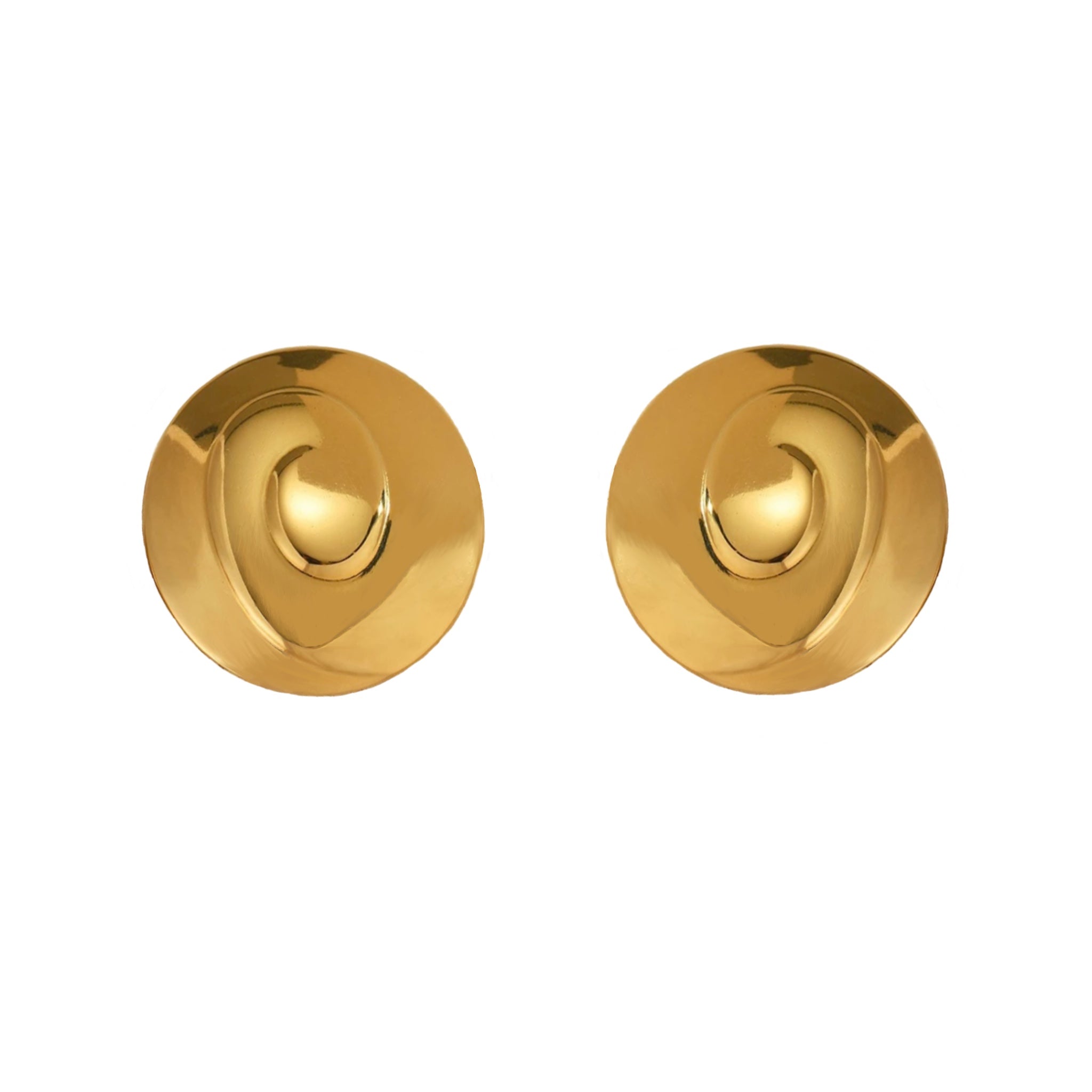 LUNA GOLD EARRING