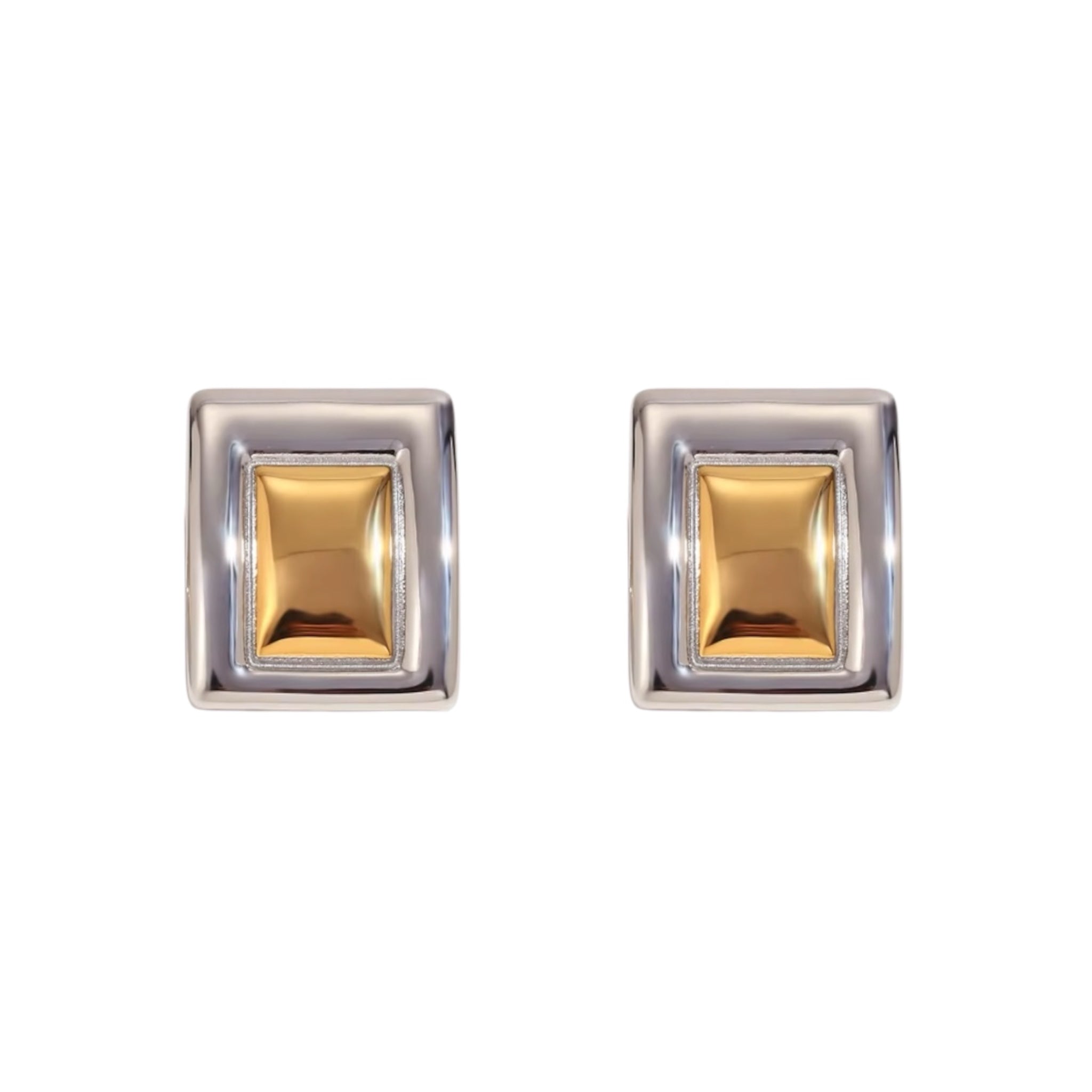LAYLA TWO-TONE EARRINGS