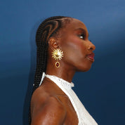 SENAII GOLD DROP EARRING