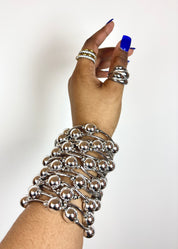 TALIA BRACELETS MEDIUM SILVER