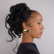 IMANI GOLD EARRING