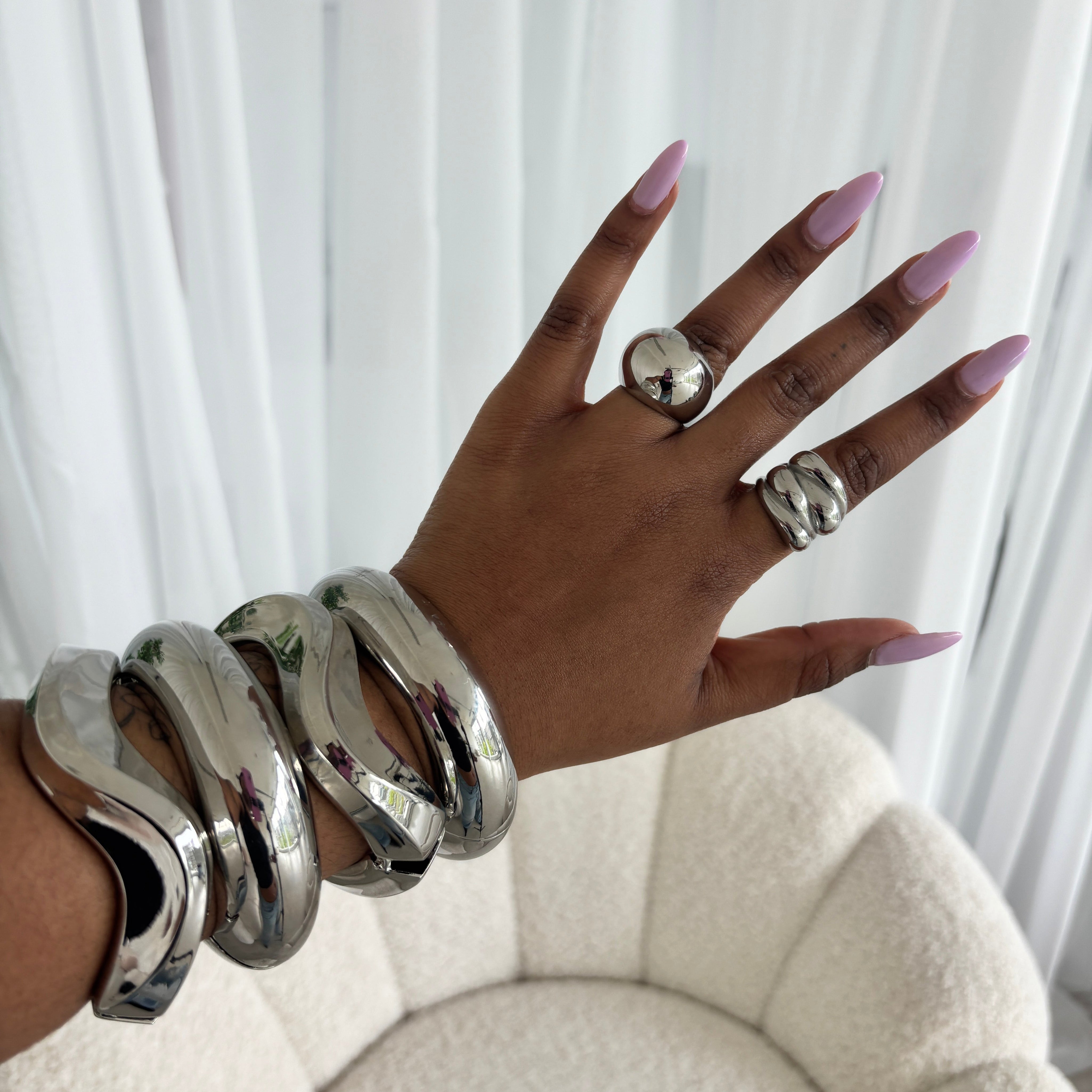 AVA RING SILVER