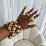 TALIA BRACELETS LARGE SILVER