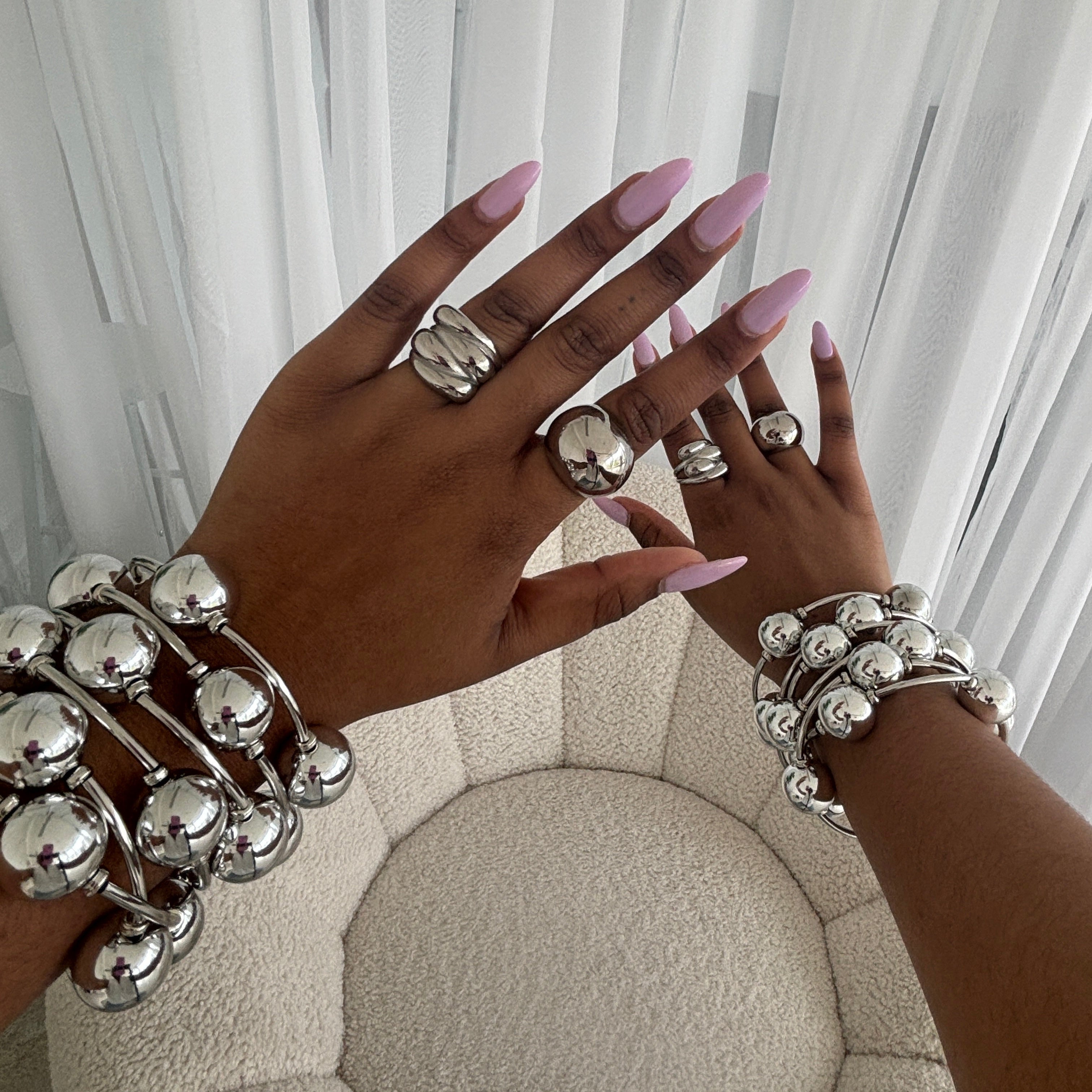 TALIA BRACELETS SILVER
